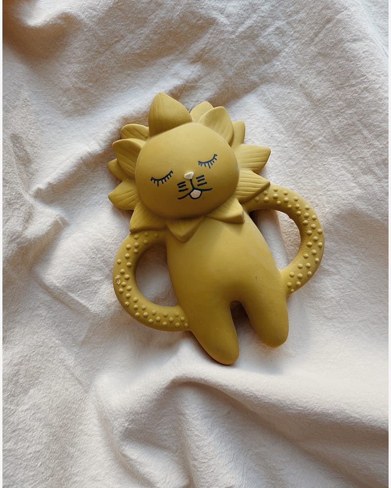 Biteleke - 100% Naturgummi | Lion Teeth Soother