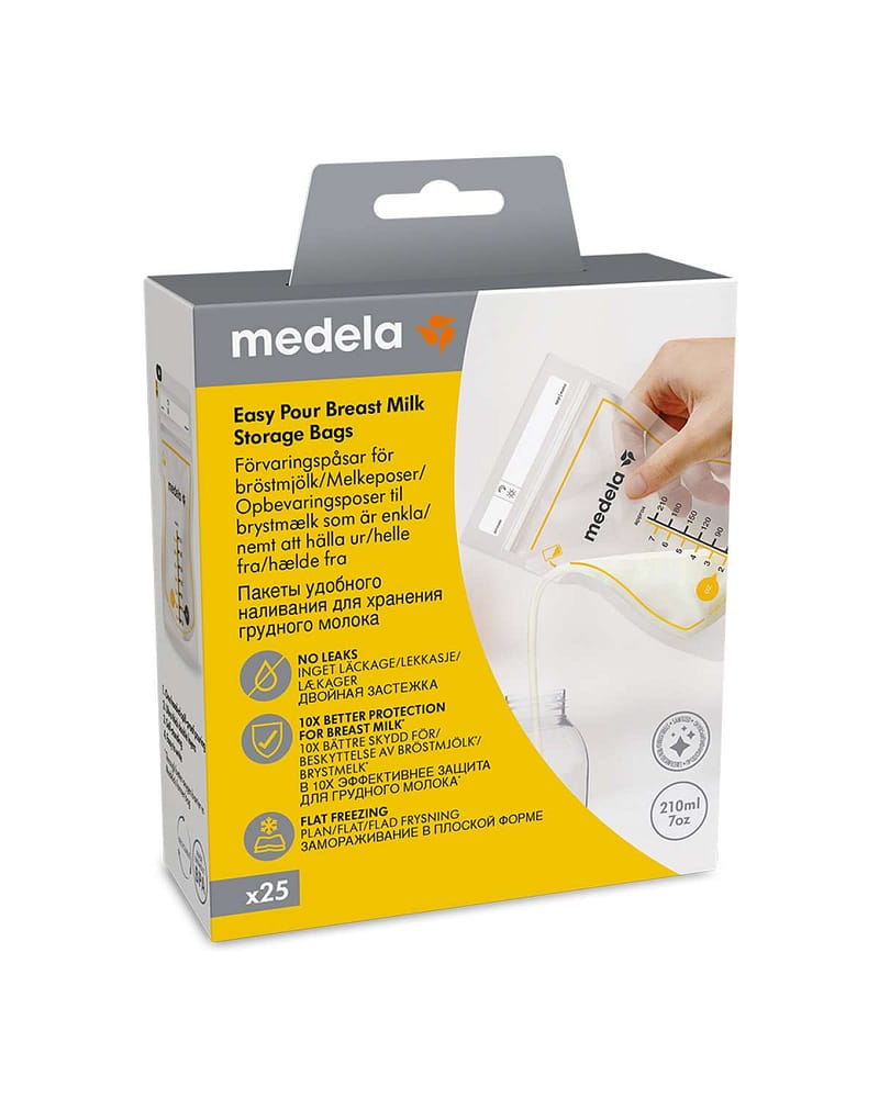 Oppbevaringsposer Brystmelk Easy Pour