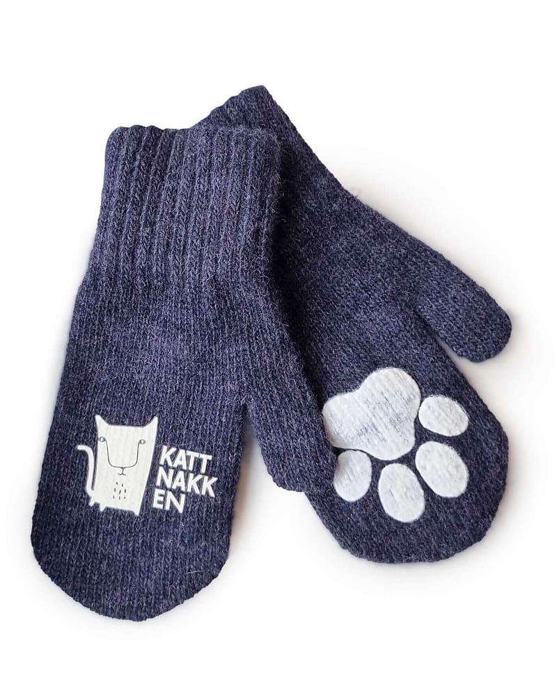 Kattnakken Magiske Ullvottar - Tynne Ullvotter m/ antiskli