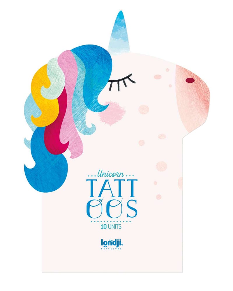 Tatoveringer Barn 10pk - Dermatologisk testet | Enhjørning