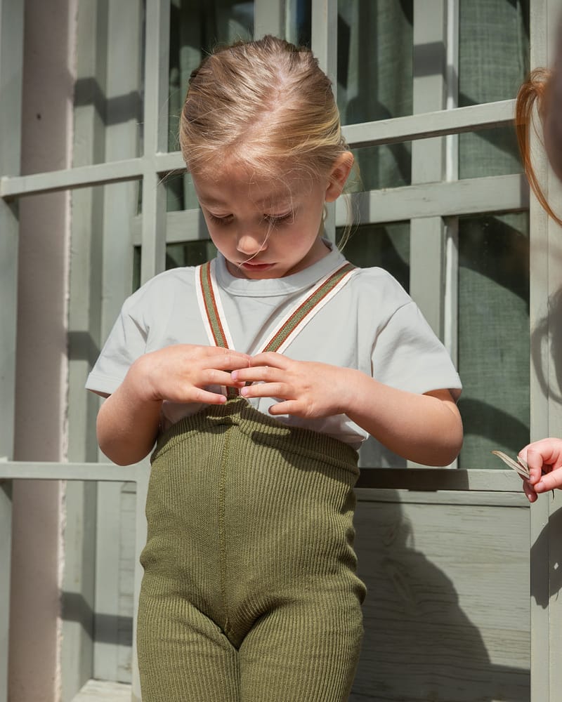 Shorts Tights m/ Seler - 100% Øko Bomull | Shorty Tights Rib