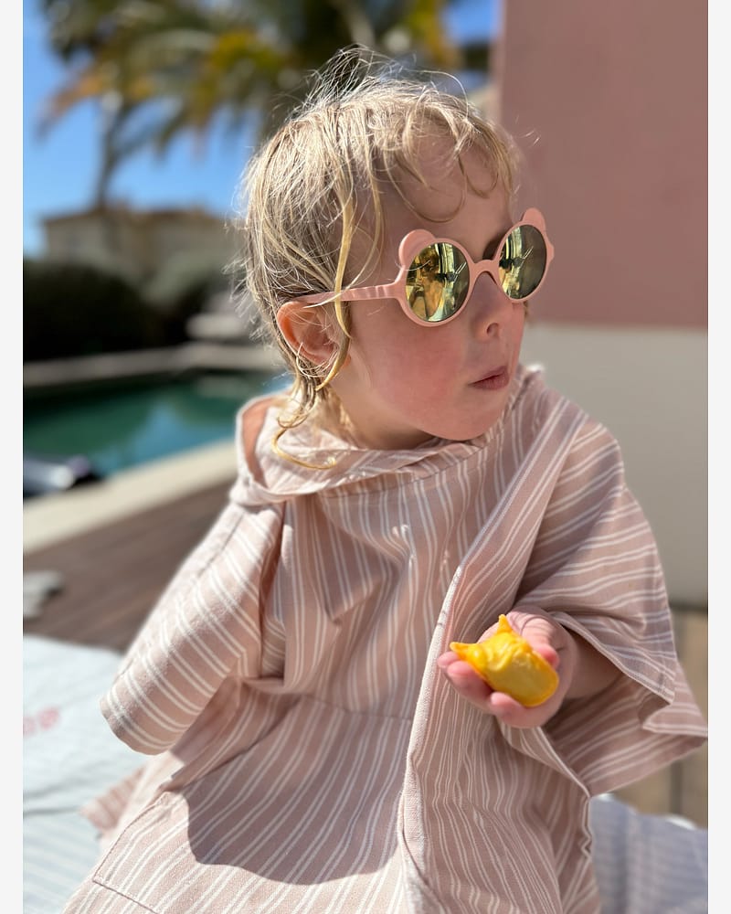 Badeponcho med Hette - Øko Bomull | Kaiden Poncho