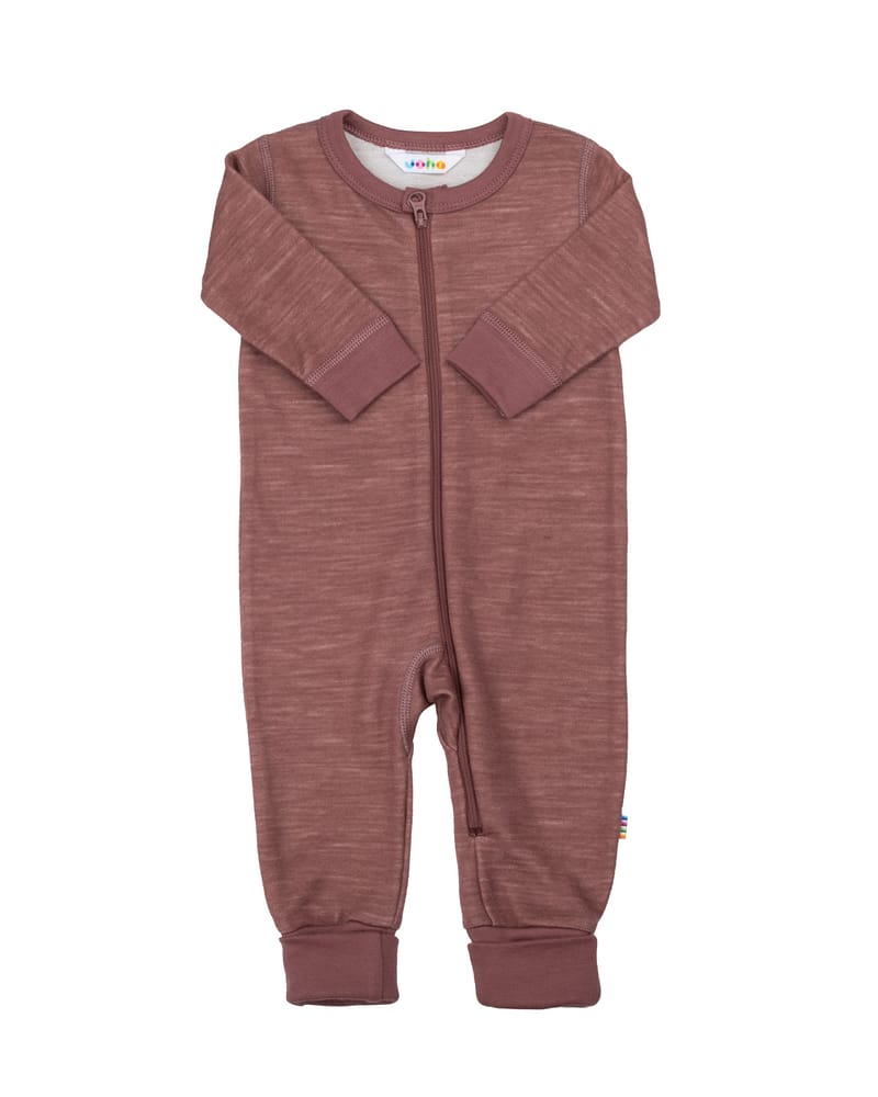 Heldress Ull / Bambus - 2 in1 Fot og Glidelås - Bambull