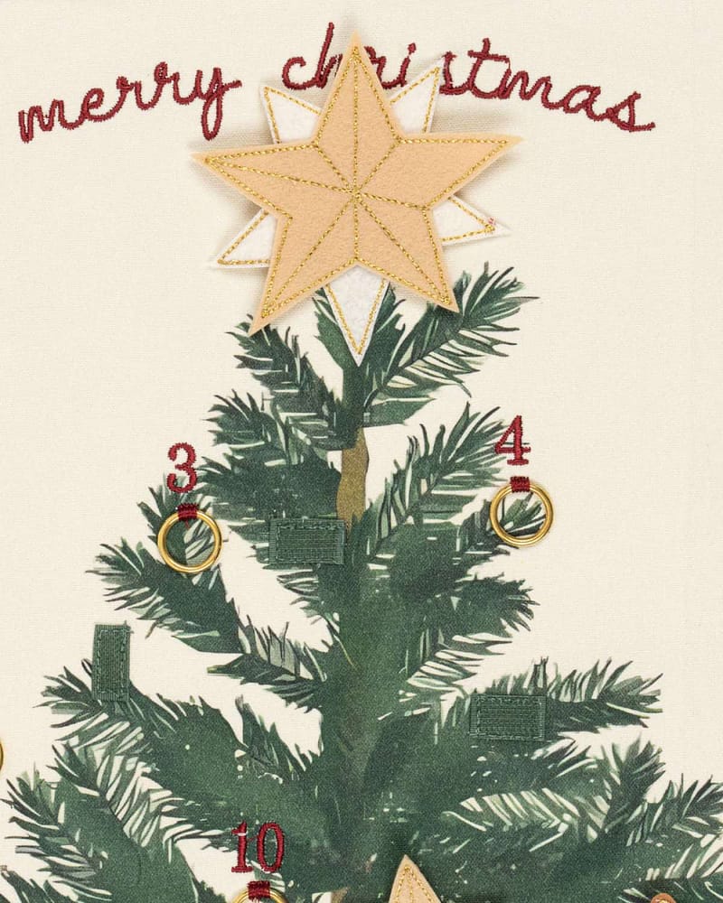 Julekalender Barn og Pakkekalender Oppheng - 2i1