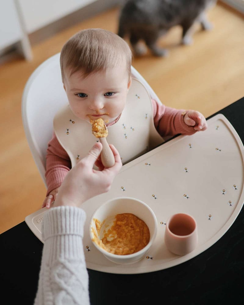 Smekke Baby - Silikon - Dyp Lomme | Silicone Baby Bib