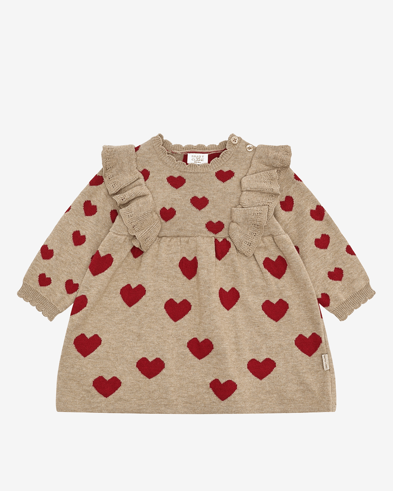 Kjole Baby - 100% Øko Jersey | Kristel heart