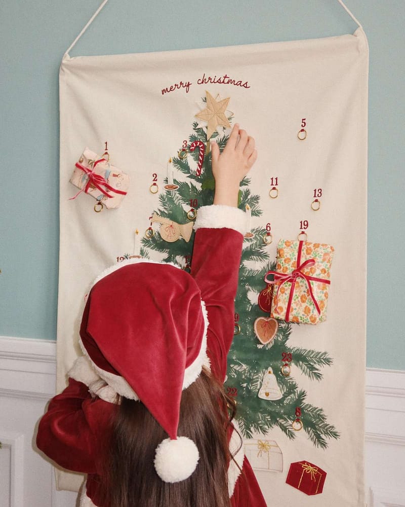 Julekalender Barn og Pakkekalender Oppheng - 2i1