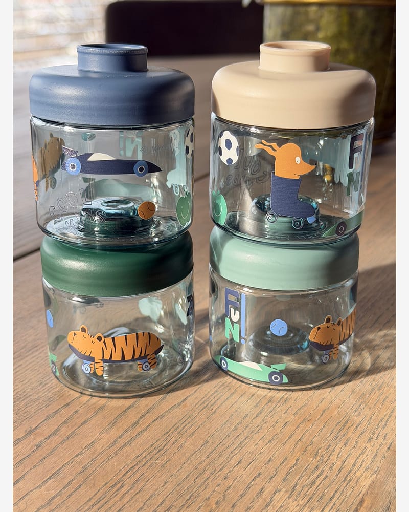 Matoppbevaring Babymat, 4pk – Tritan | Dominique