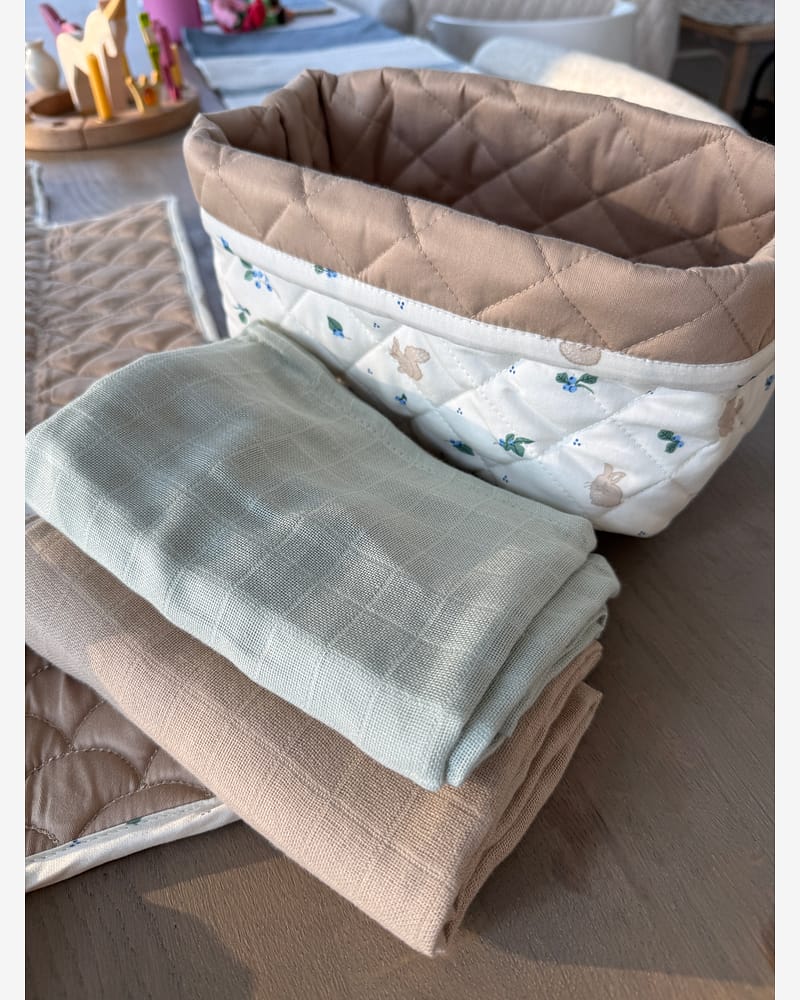 Babypleiesett 6pk - Oppbevaringskurv