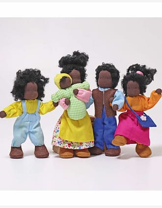 Dukke m/ fleksibel kropp – Liten 13cm – Håndlaget | Flexible Doll