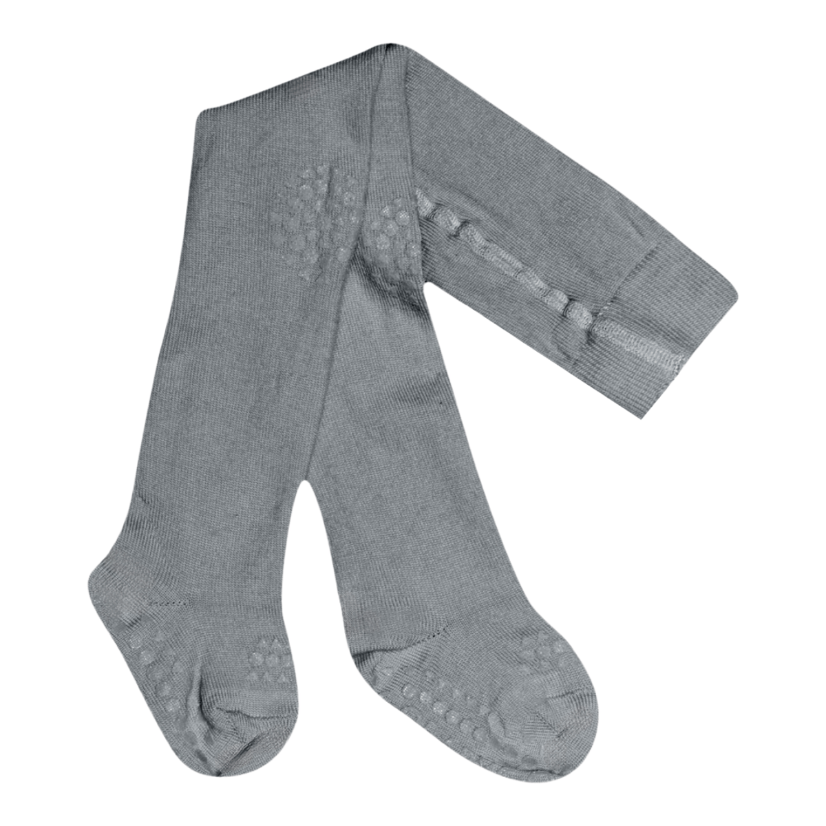 Krabbestrømpebukse i Merinoull | Crawling tights, Blå - Stone Blue