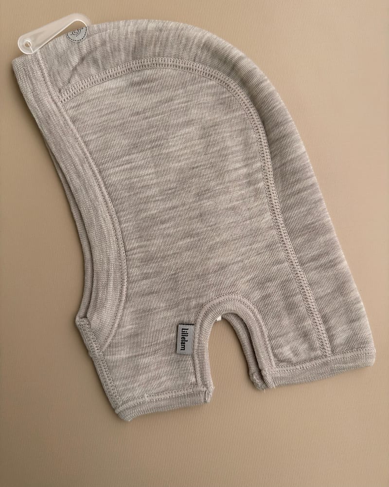 Balaclava Ull - Dobbel Jersey av 100% Merino - Tynn ullkvalitet