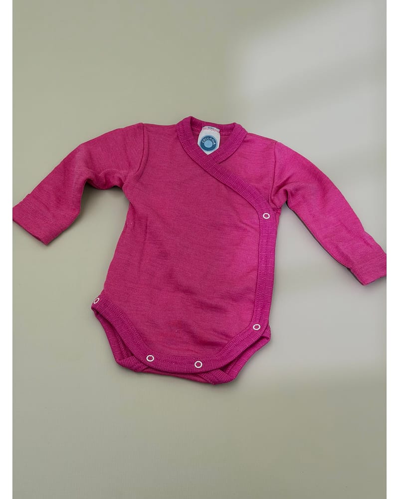 Omslagsbody Ull - 70% Merino, 30% Silke | Ubehandlet Ull