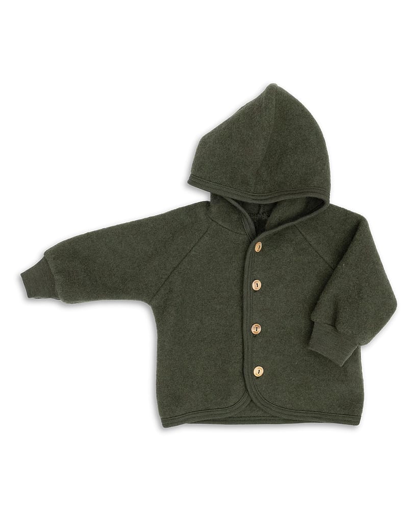 Ulljakke i tykk Ullfleece - 100% Merino