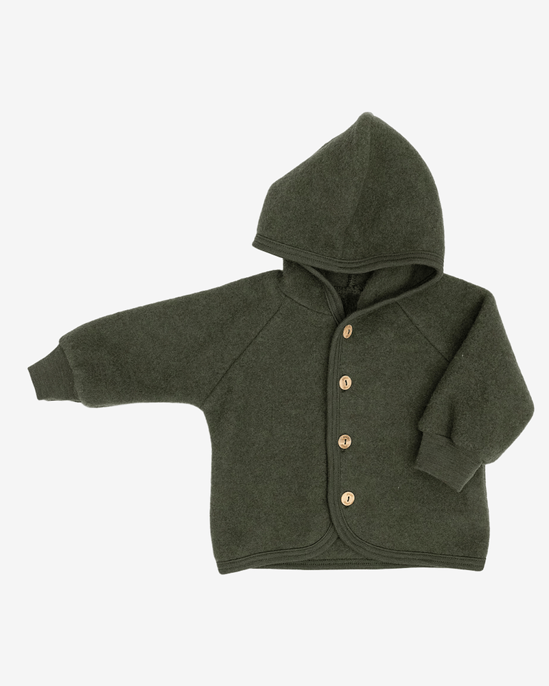 Ulljakke i tykk Ullfleece - 100% Merino