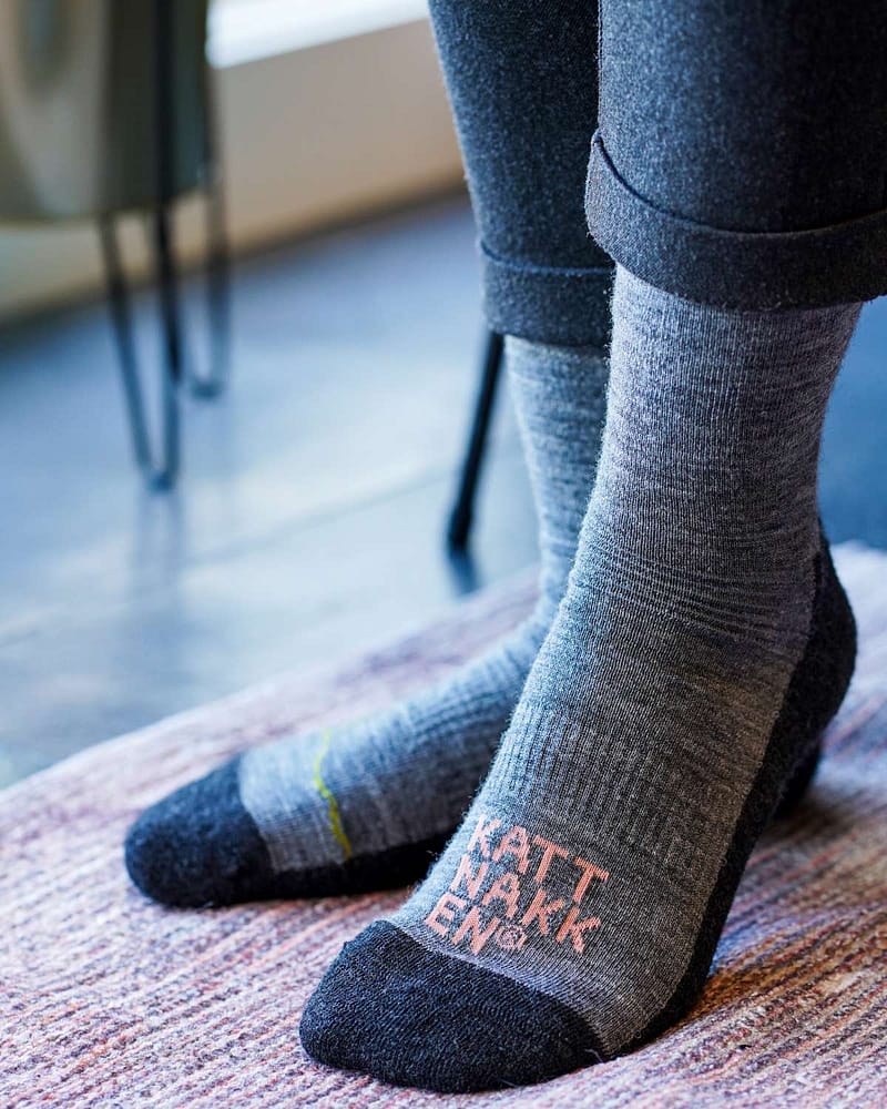 Ullsokker Voksen M/ Fôret Såle