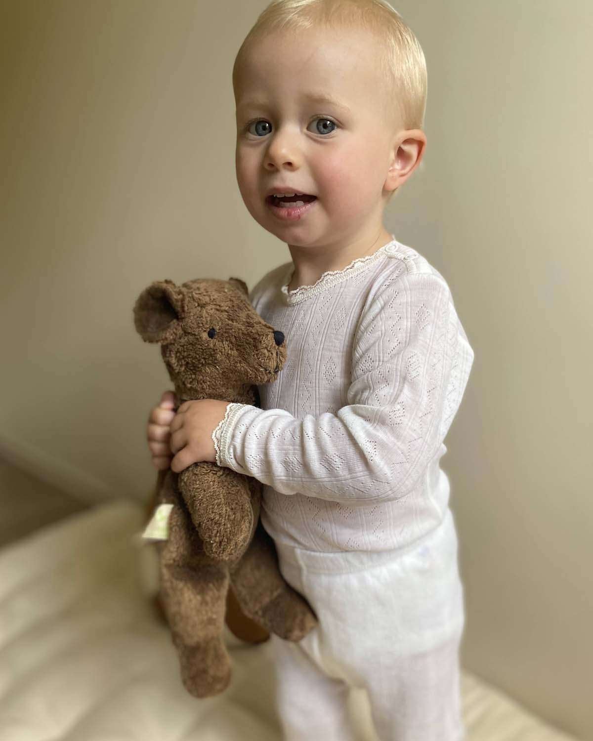 Body Langermet - Ull 85% - 56/62 (1-4mnd)