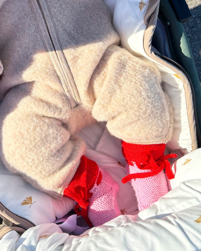 Babytøfler Ull - 100% Merino