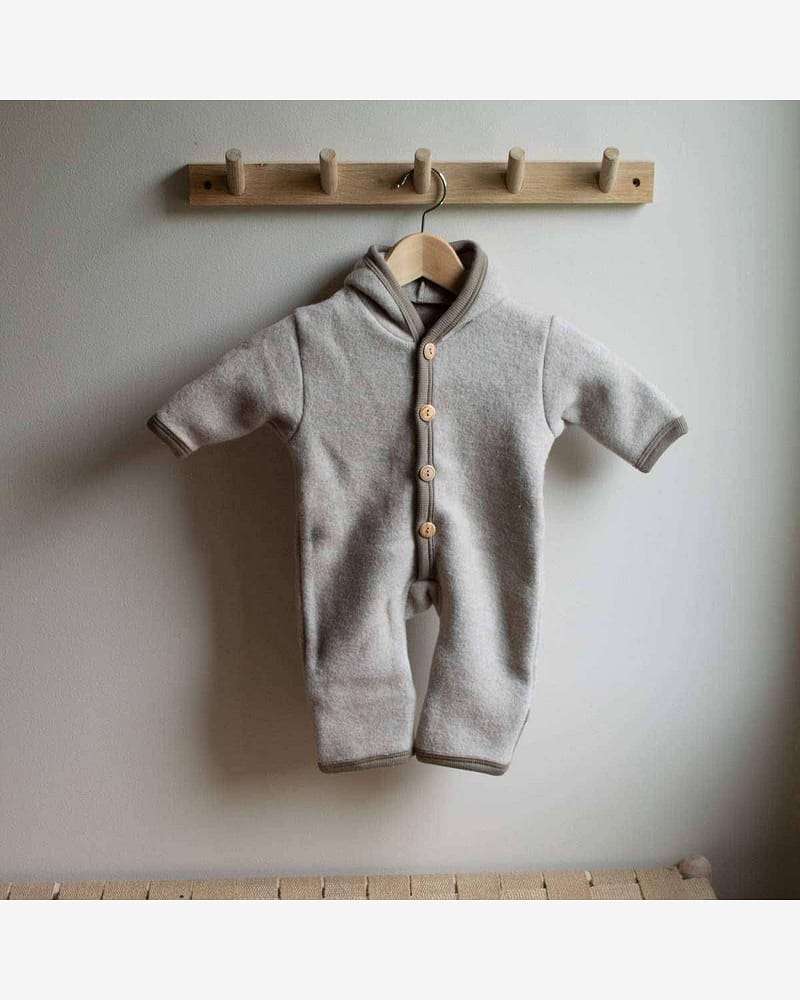 Ulldress i ullfleece - Tykk kvalitet - Ubehandlet ull