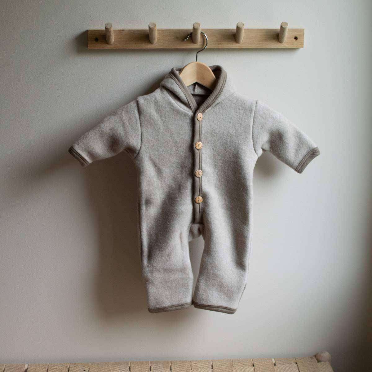 Ulldress i ullfleece – Tykk kvalitet – Ubehandlet ull