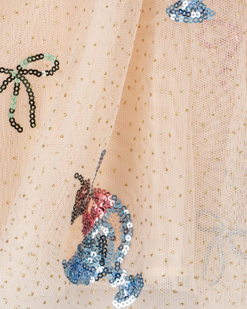 Tyllkjole m/ Glitter Paljetter | Yvonne Puff Dress