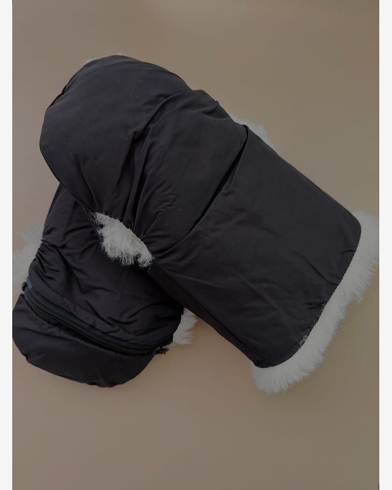 Håndmuffe Vogn - 100% Merino | Vognvotter zipper