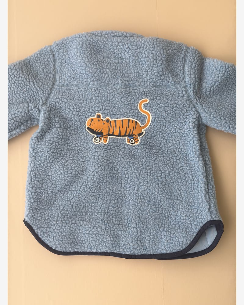 Fleecejakke Barn - 100% Resirkulert | Nolan Pile Jacket