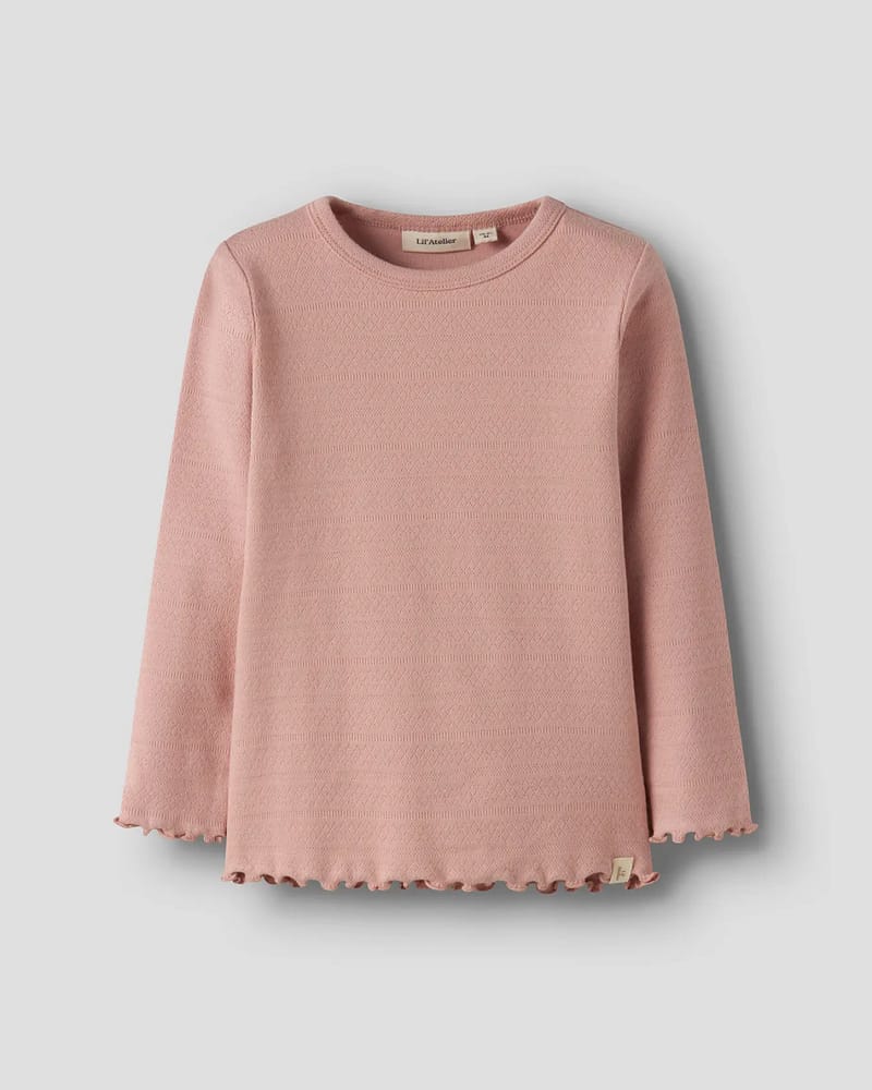 Trøye Langermet - Øko Bomull | NMFDIMIA LS SLIM TOP LIL