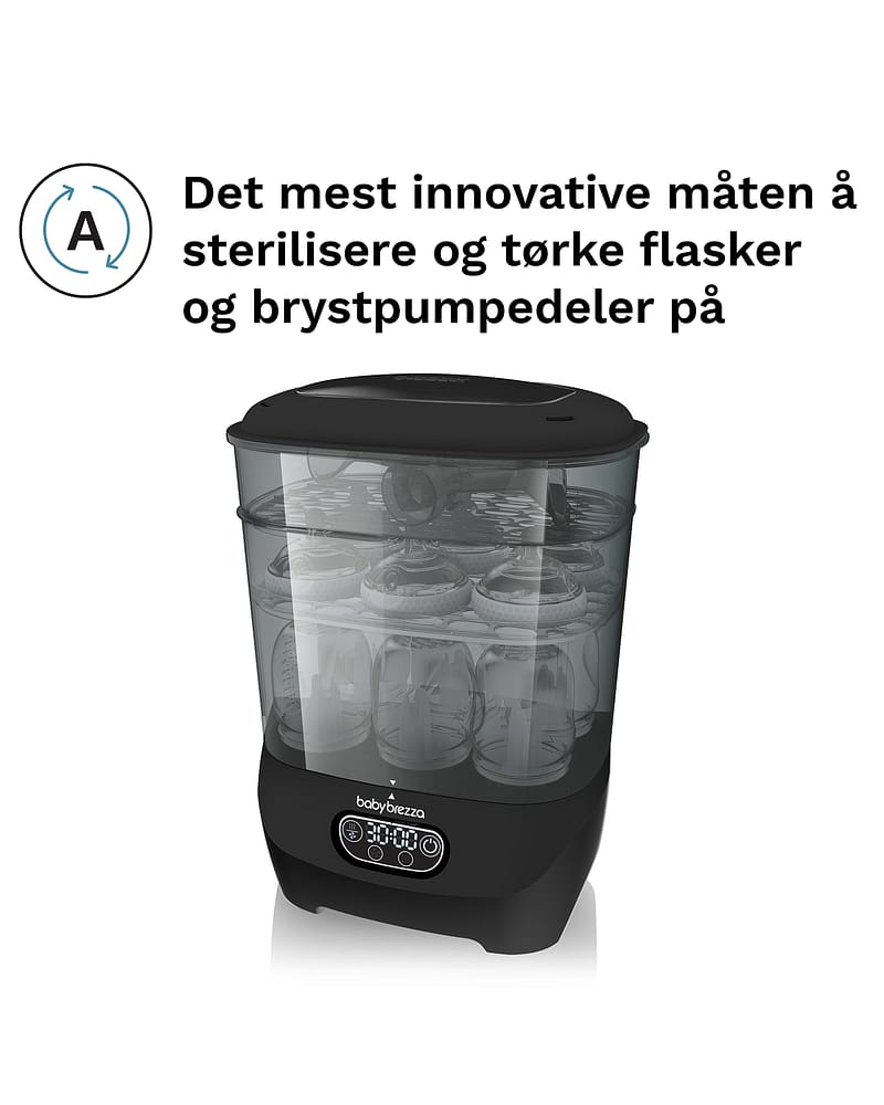 Baby Brezza Sterilizer Dryer Advanced | Sterilisator med Tørk - Stor