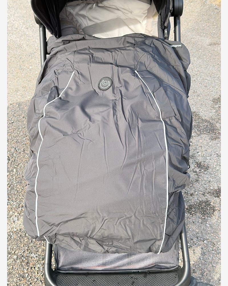 Stormtrekk til Vogn og Bæresele 2i1 - M/ Fleecefôr | Varma Stormtrekk