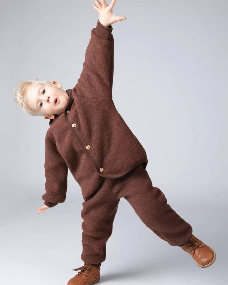 Babybukse i Ullfleece - 100% Ubehandlet Ull