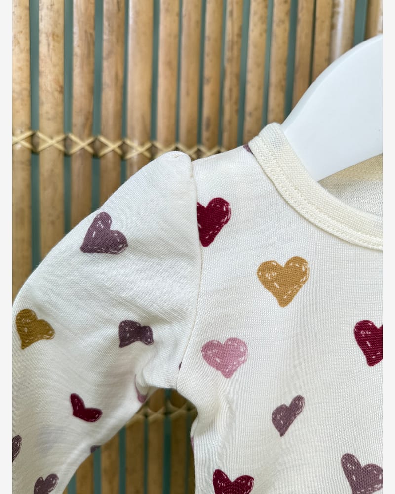 Body - Ull/Bambusviskose | Baloo Hearts Puff