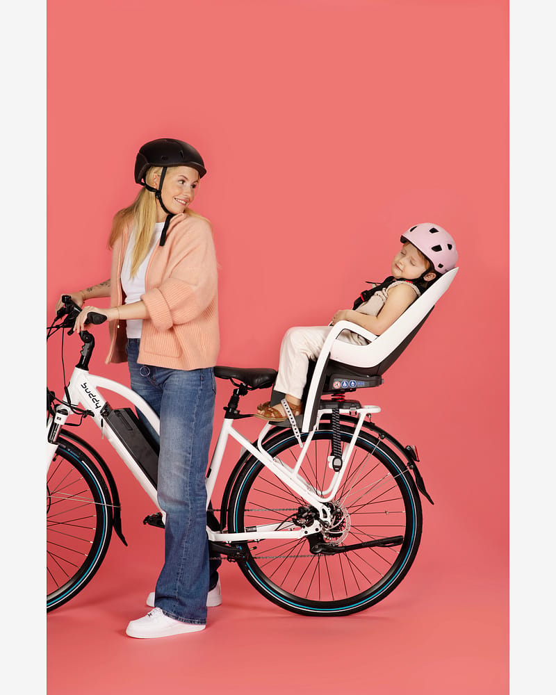 Caress Sykkelsete - Montert på Bagasjebrett | Hamax Caress Child Bike Seat, Rack Mounted