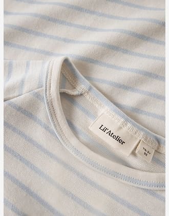 T-Skjorte Barn - Øko TENCEL | NMNGEO SLIM TOP LIL
