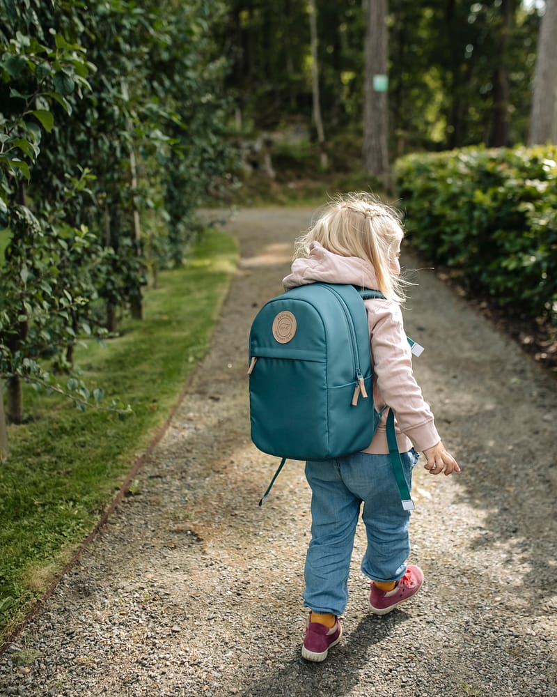 Barnehagesekk m/ Regntrekk og Refleks - 10 liter | Mini Urban