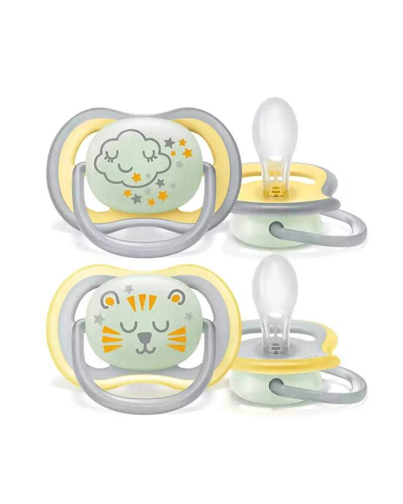 Smokk Ultra Air Night 2pk - Dråpeform, Silikon | 18m+