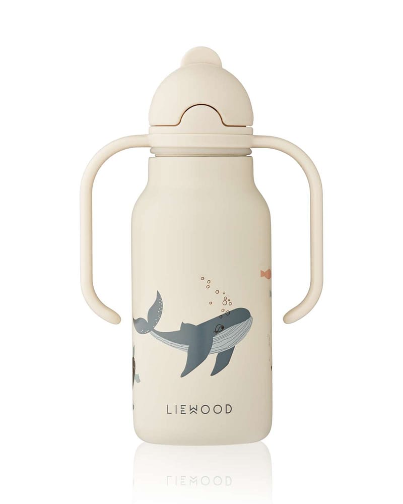 Termoflaske Baby - Drikkeflaske m/ Håndtak - 250ml | Kimmie