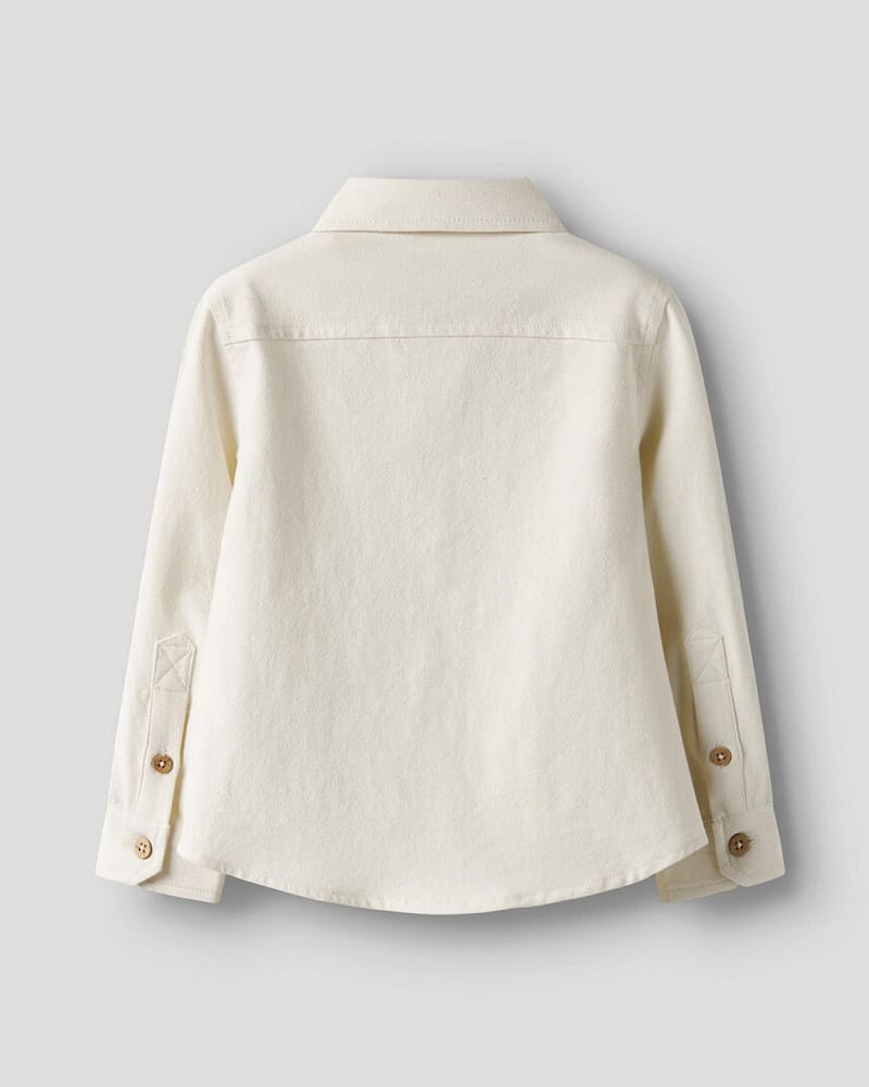 Skjorte Barn - 100% Øko Bomull | Hadam LS Loose Shirt