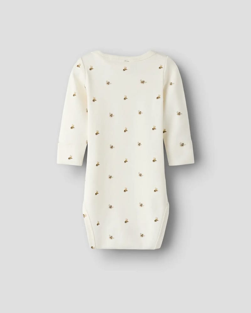 Body Langermet - Jersey, Øko TENCEL | NBNGAYO GUS LS SLIM BODY LIL