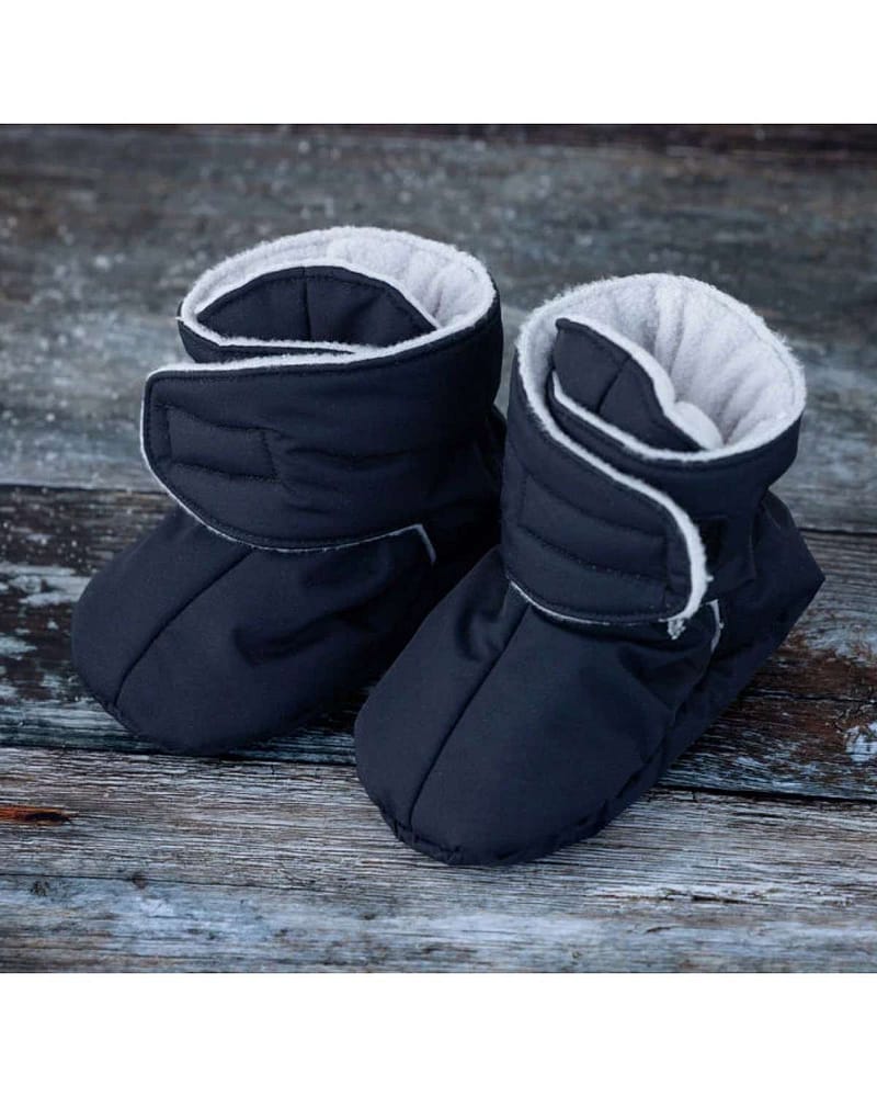 Babytøfler m/ Ullfôr - Vanntette | Baby Booties
