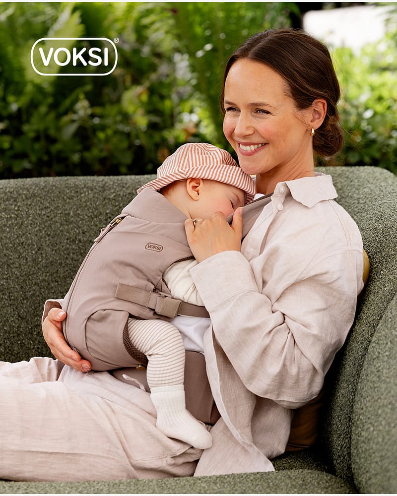 Voksi Huddle Bæresele, fra 0-18 mnd | Zip on Baby Carrier