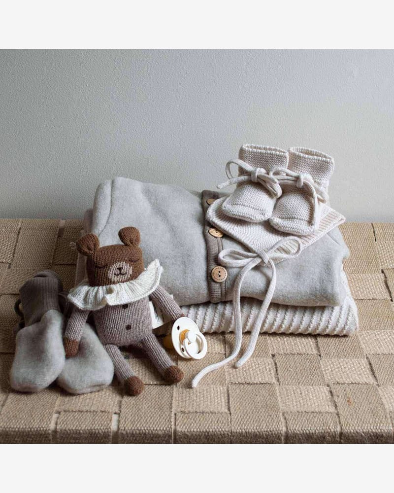 Ulldress i ullfleece - Tykk kvalitet - Ubehandlet ull