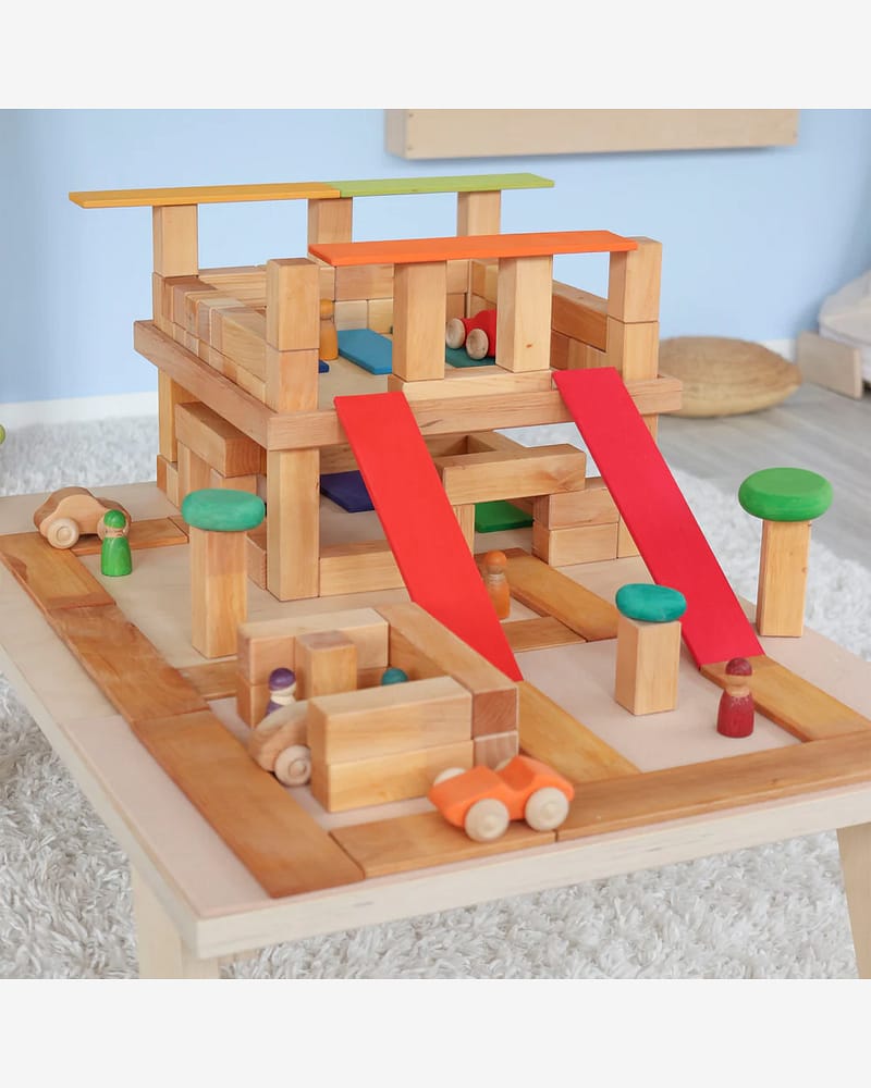 Pastel Planker - Stableleke i Tre | Montessori Leker