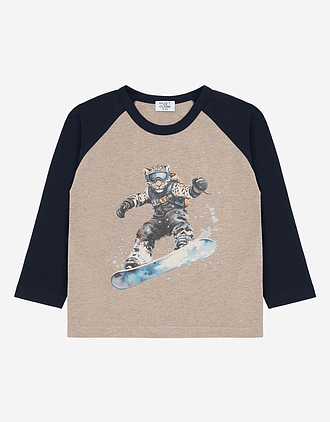 Trøye Barn m/ Print - 95% Øko Cotton