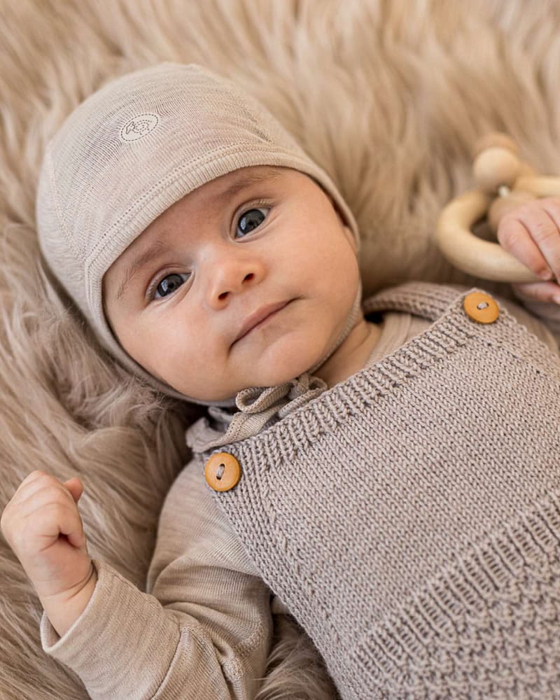 Nyfødtlue Ull - Tynn Ullkvalitet - 100% Merino