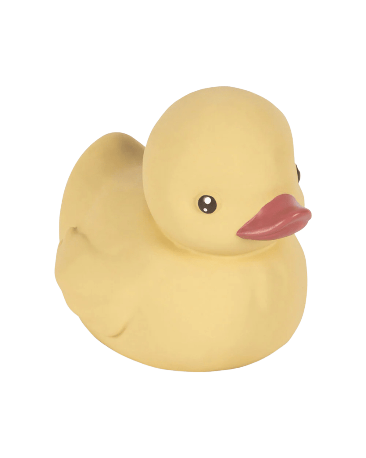 Badeleke i Naturgummi | Duck Bath Toy, Gul - Straw