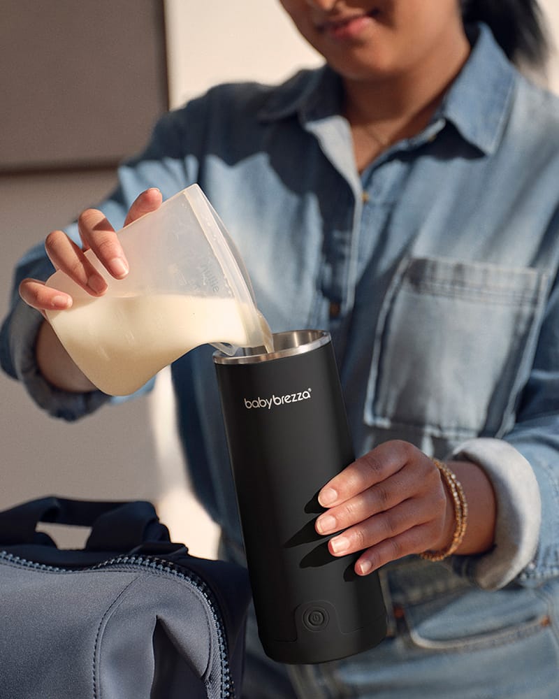 Baby Brezza Melkevarmer - Oppladbar & Bærbar | Superfast Portable Bottle Warmer