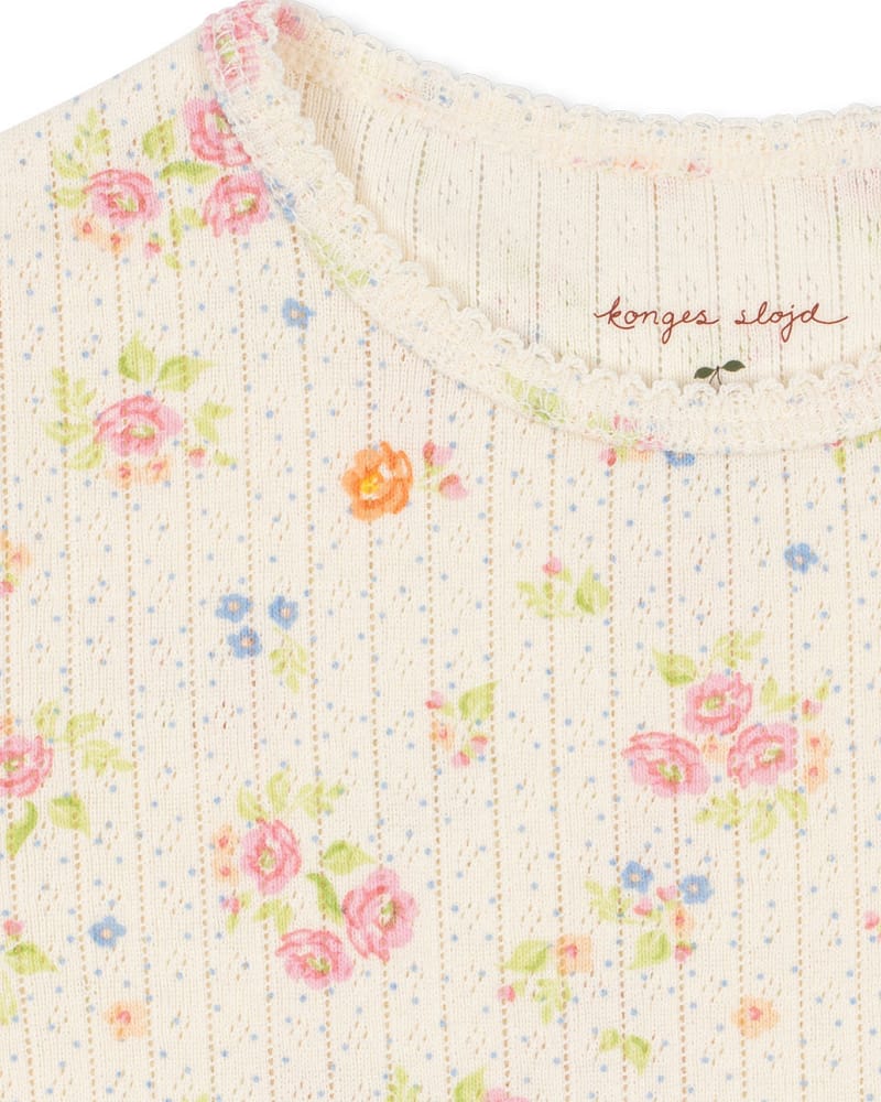 T Skjorte - Øk. Bomull Pointelle | Minnie Tee GOTS