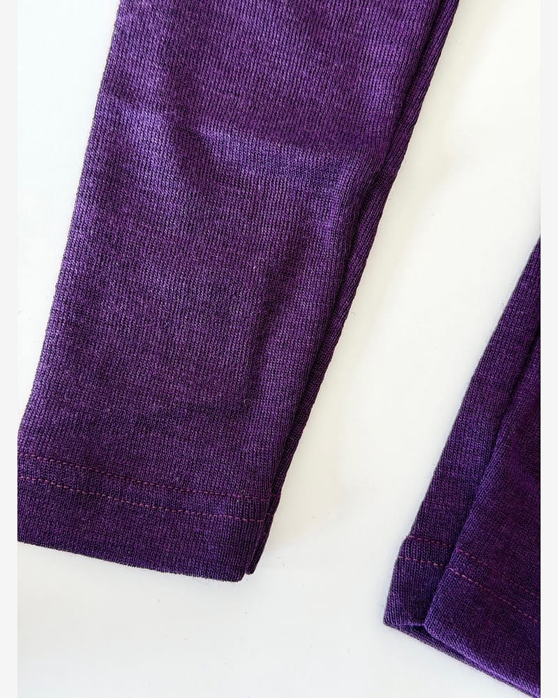 Ullbukse Leggings - 70% Merino, 30% Silke - Ubehandlet Ull