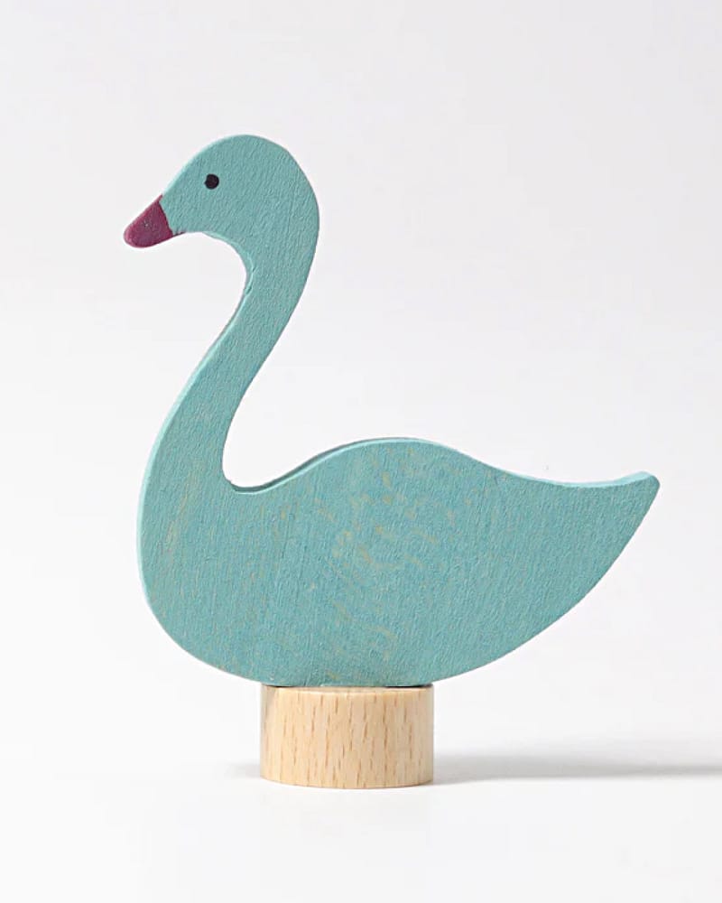 Svane til Bursdagsring | Figur Grimms Lysestake